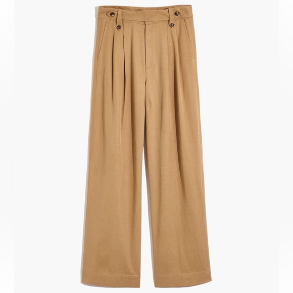 Madewell Pants - Madewell Harlow Wide - Leg Pants | Seed Khaki | Size 00